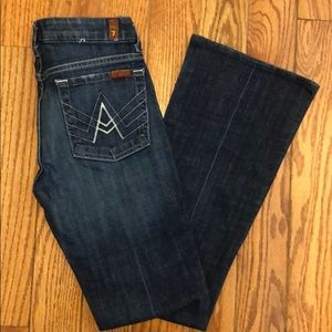 7 For All Mankind Blue Jeans